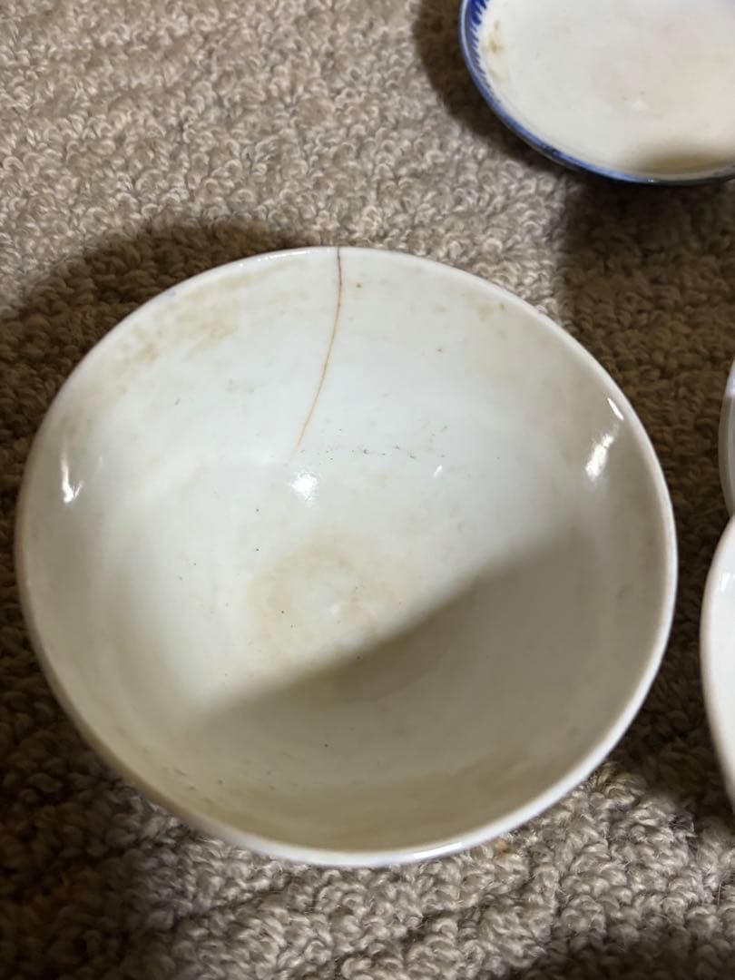 古伊万里 江戸時代 染付 蓋付あり 有田焼き 陶磁器 茶碗 まとめ 骨董品