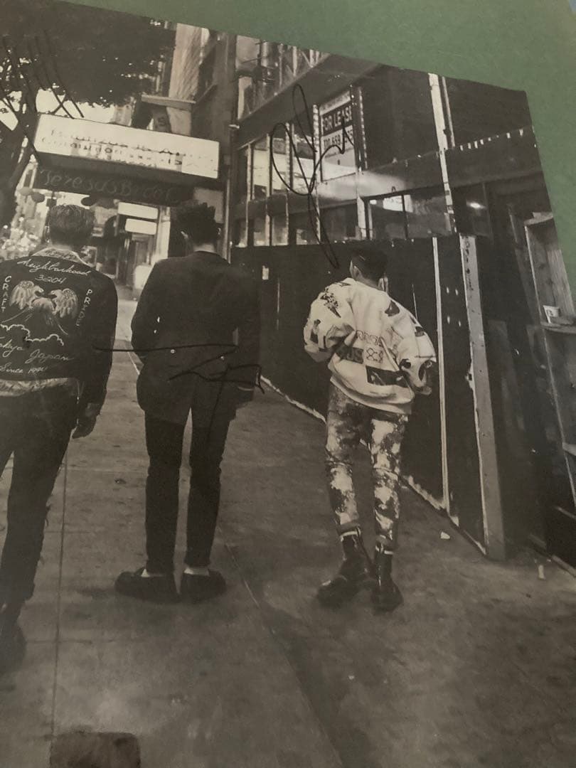 激レア　bigbang made loser直筆サインポスター　ビッグバン