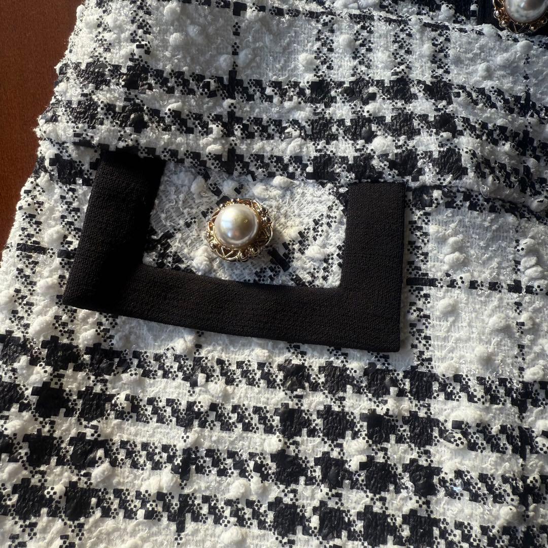 【an／アン】1万円割引！！半袖ワンピース／チェック・タイト・キャバドレス