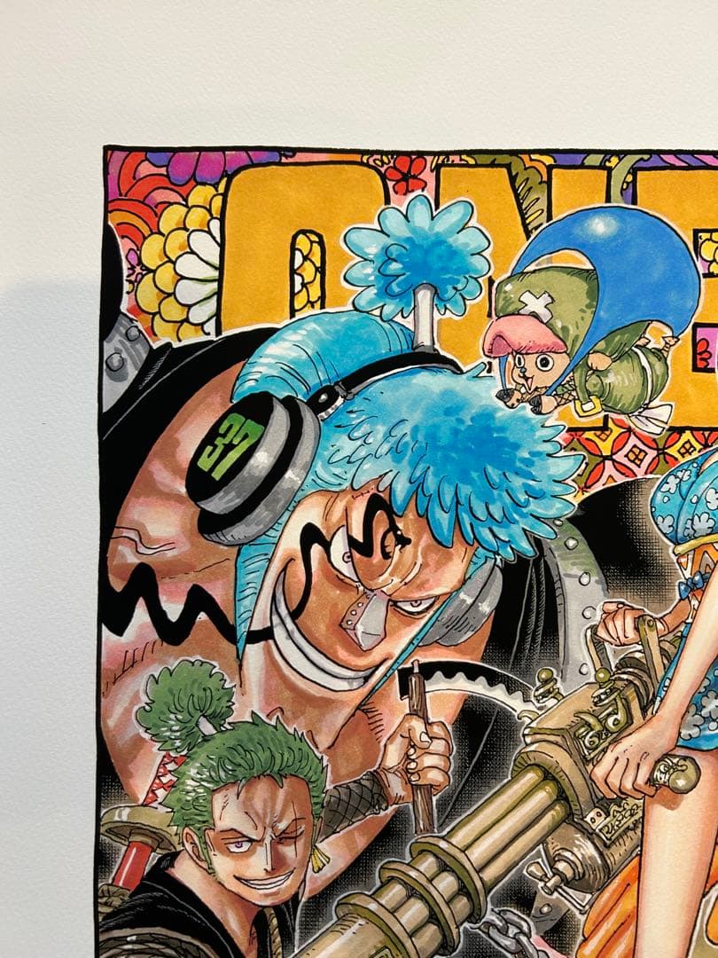 ONE PIECE アート作品　NFT 尾田栄一郎先生サイン入り