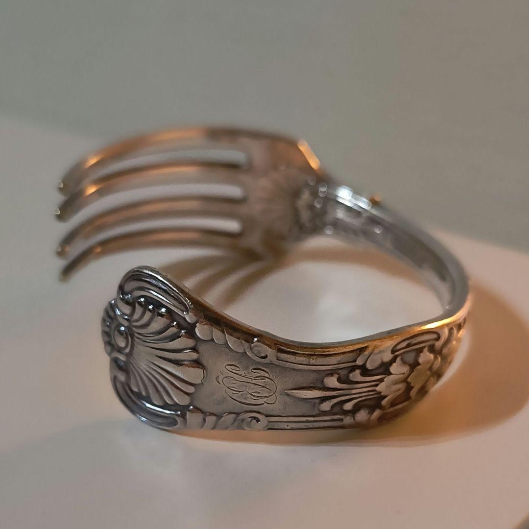 【Tiffany】オールド ティファニー シルバー フォーク バングル