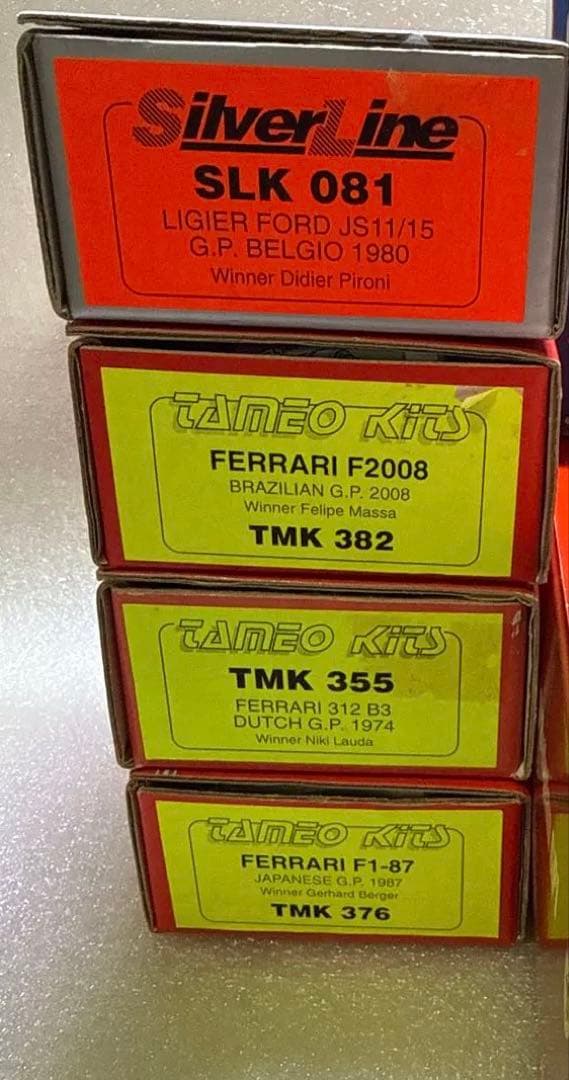 タメオ1/43スケール「フェラーリ 312B3 ダッチGP 1974TMK355