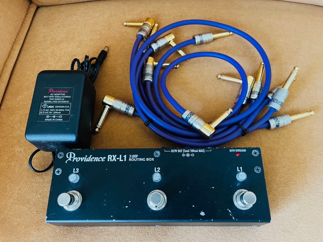 Providence スイッチャー RX-L1(※パッチケーブル6本セット)