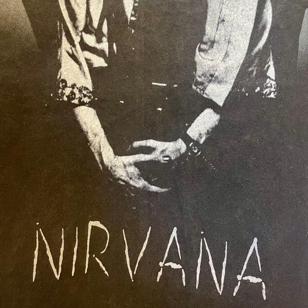 NIRVANA カットオフ ノースリーブ Lサイズ ニルヴァーナ SHIRTS