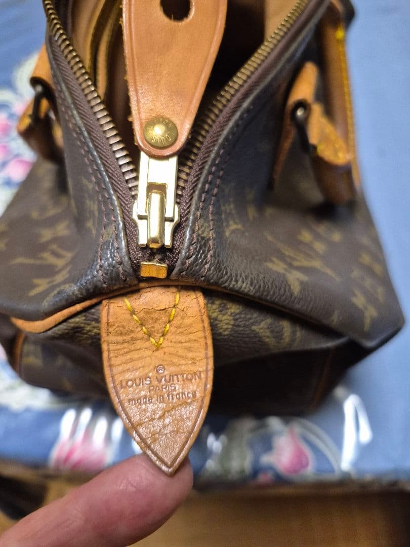 Louis Vuitton モノグラム スピーディー30パリ本店で購入初期モデル