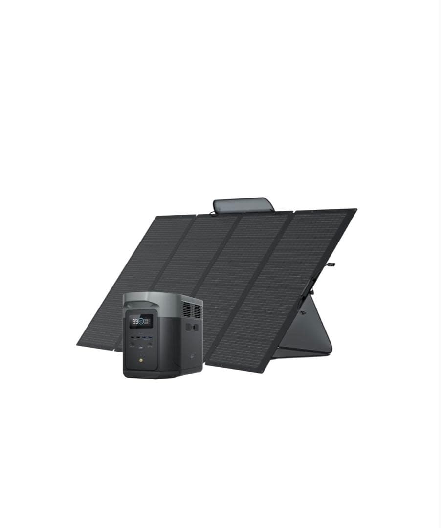 ECOFLOW DELTA 2 Max + 400Wソーラーパネル