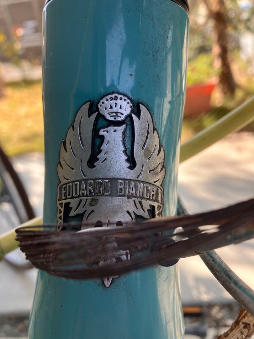 Bianchi クロスバイク 前照灯付き　ローマ4