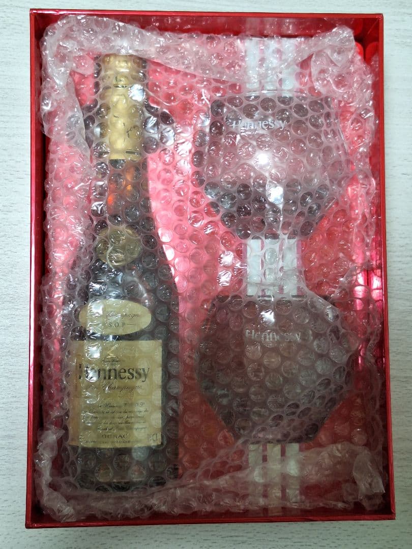 【希少】ヘネシーVSOPグラス2個付 限定特別ペアグラスギフトセット