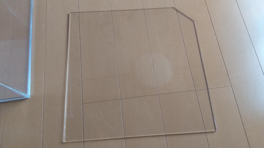 美品 アクリル水槽 蓋付 300 正方形 キューブ