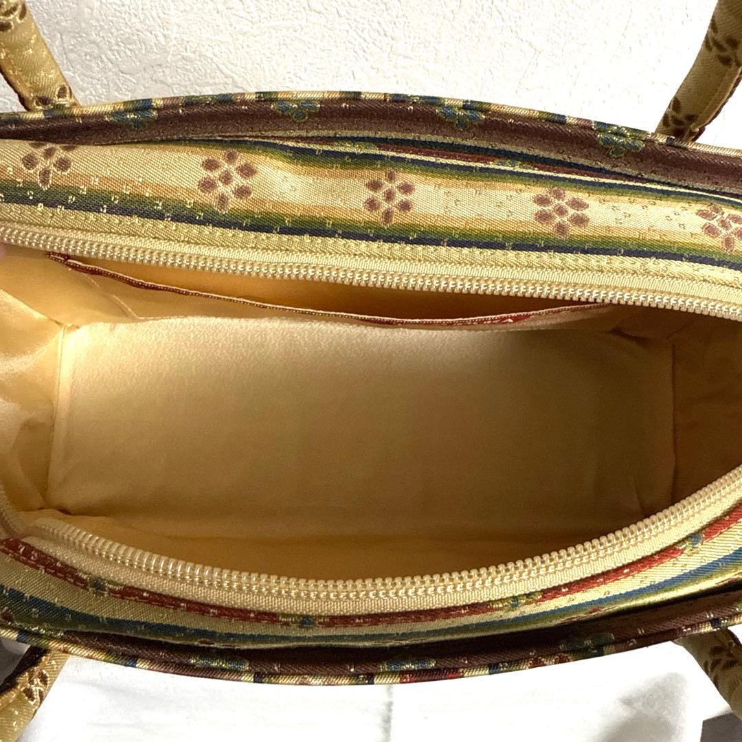 龍村美術織物 たつむら 和装バッグ 利休バッグ