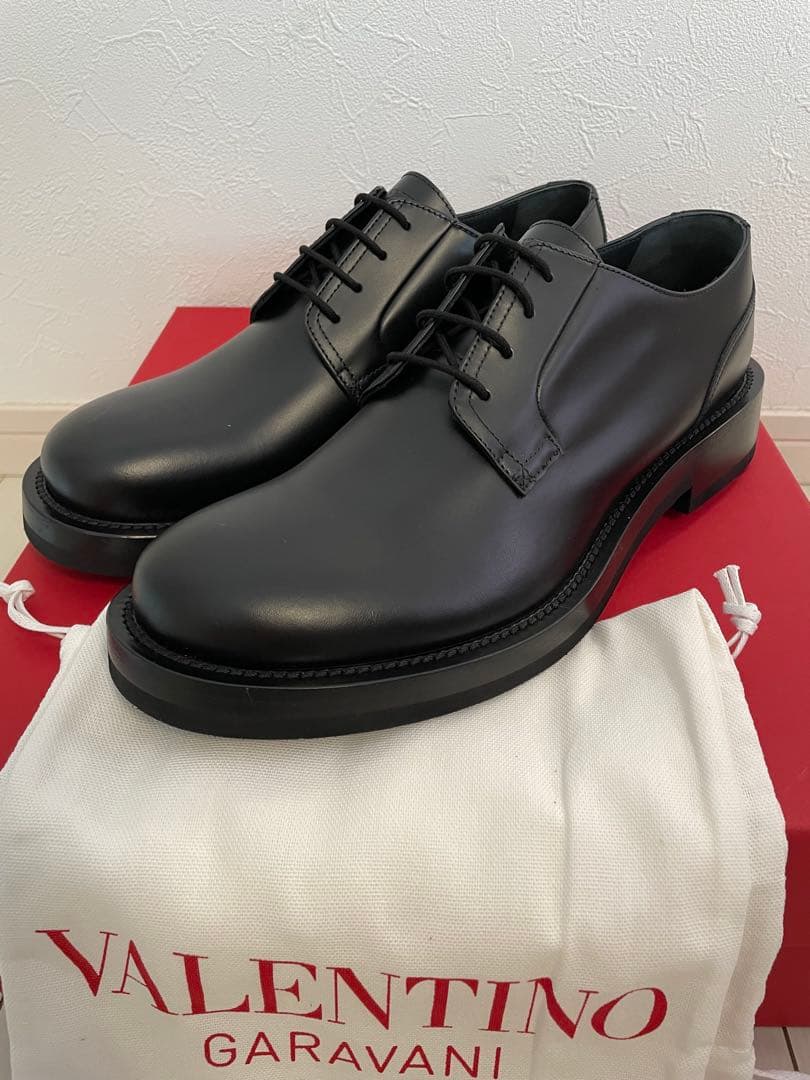 VALENTINO ヴァレンチノ 新品 ダービーシューズ 42