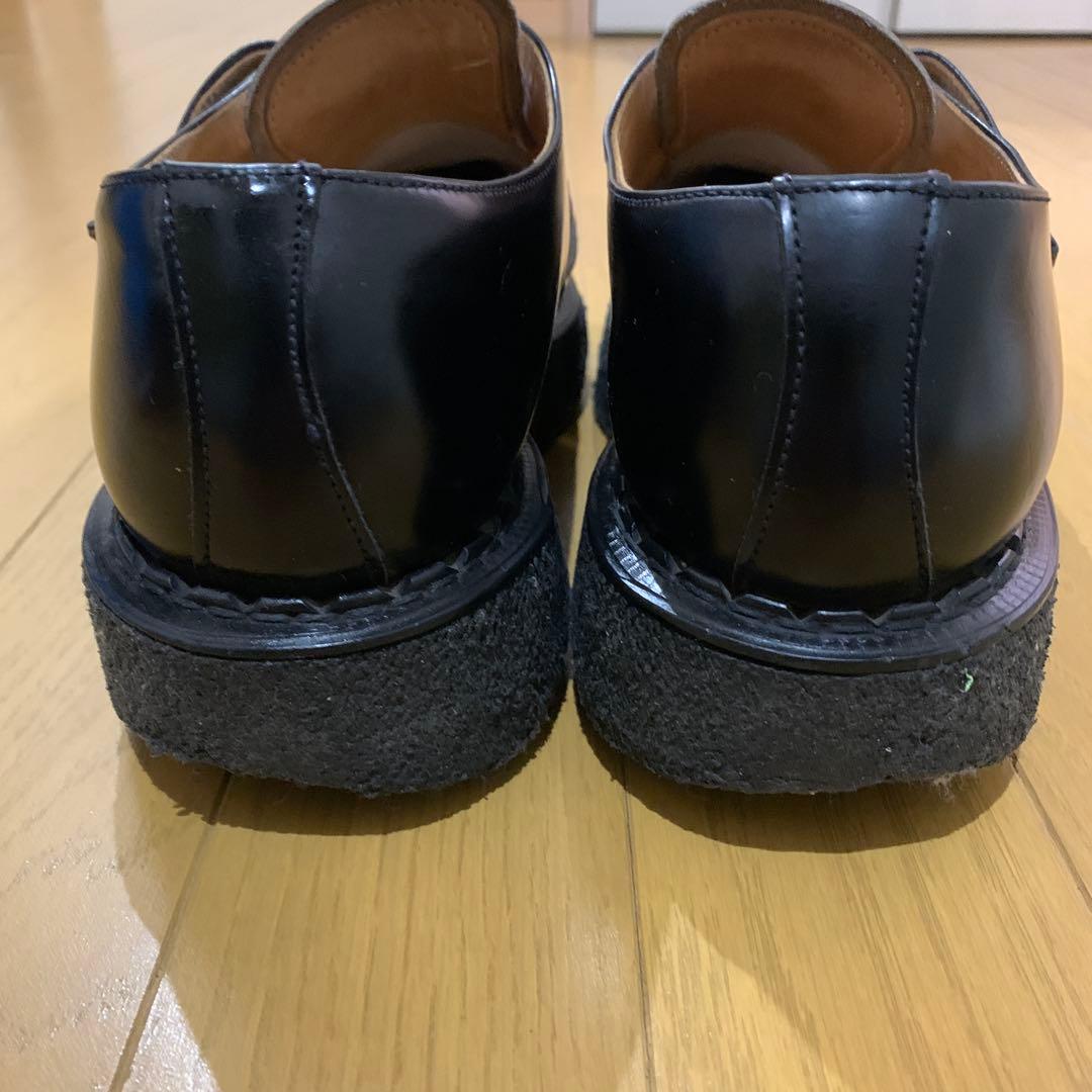 希少e coxラバーソール(UK7.5)ブラック/ホワイト(外観美品)