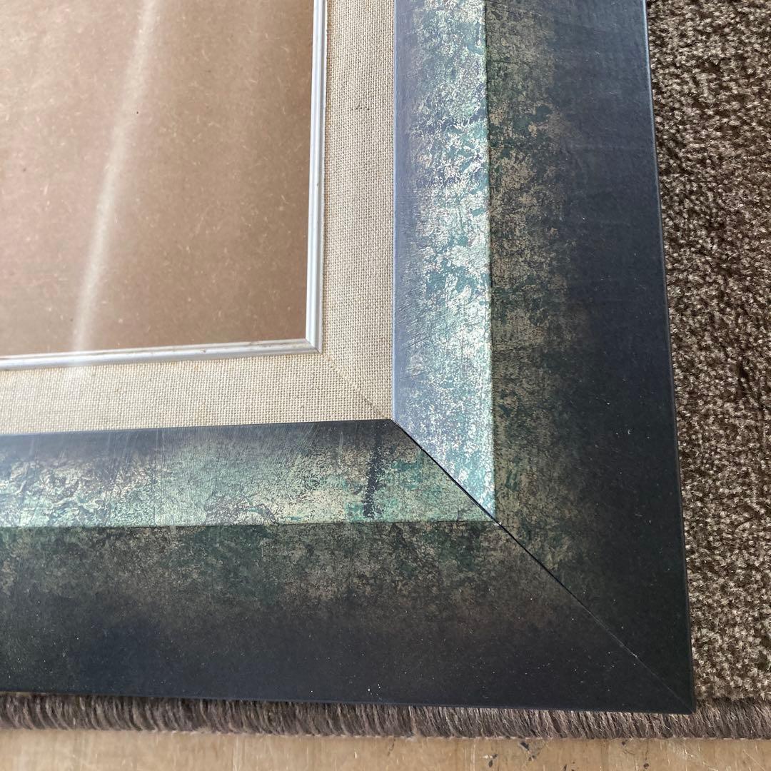 大型 B1サイズ 油彩額縁 内側103cm x 73cm アクリル