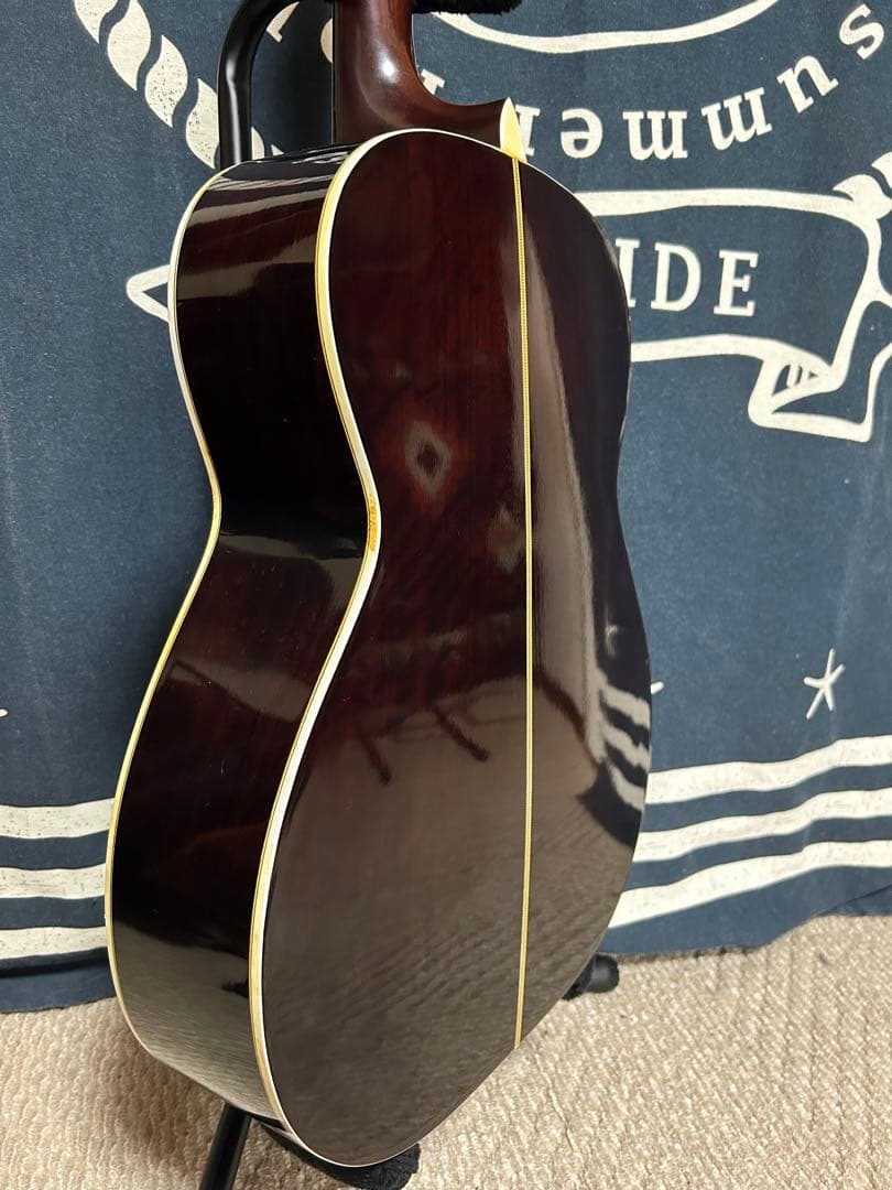 新春特価セール美品70年代黒沢楽器レアビンテージ❣️ジュリアンF-150バック虎杢