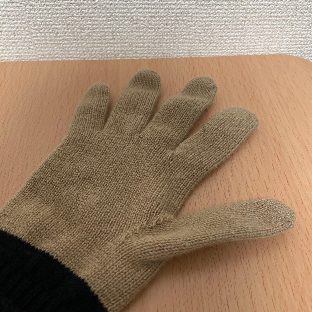 バーバリー　手袋　カシミヤ M／L