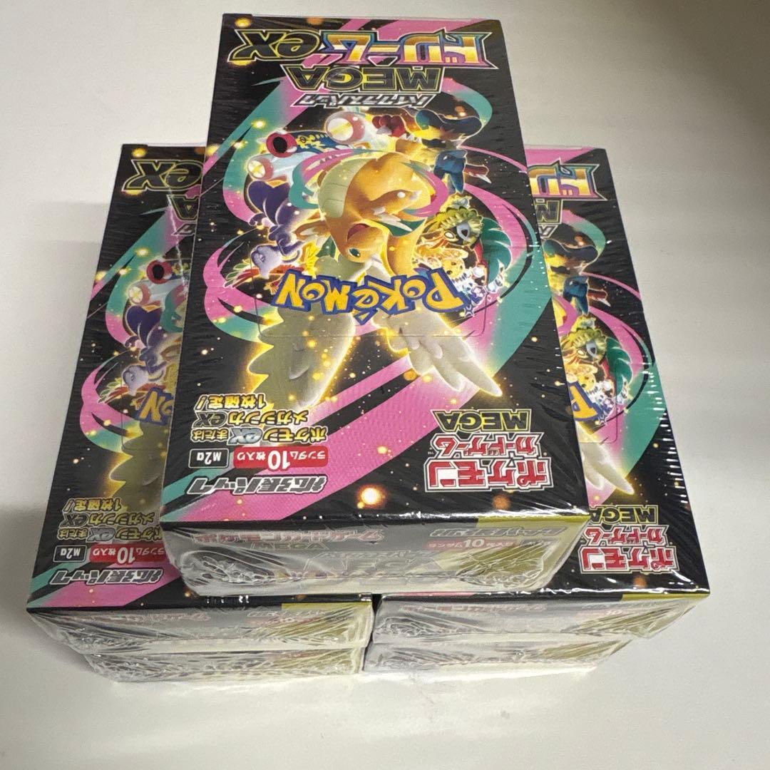 ポケモンカード MEGAドリームex シュリンク付き 5BOX 未開封