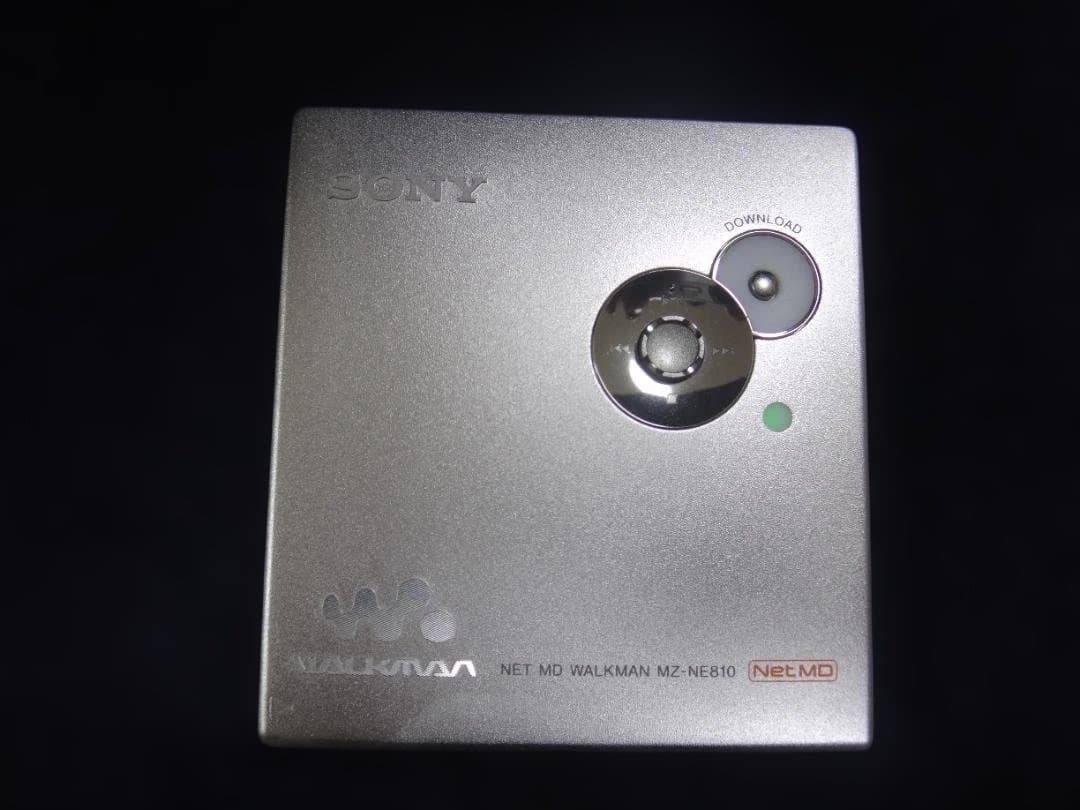 SONY ポータブルMDプレーヤー MZ-NE810