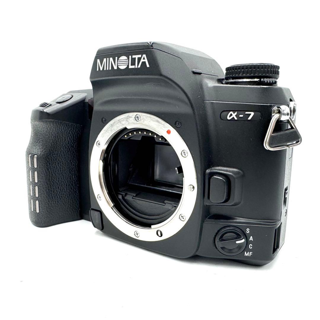 動作良好 MINOLTA ミノルタ α-7 ボディ 一眼レフ フィルムカメラ