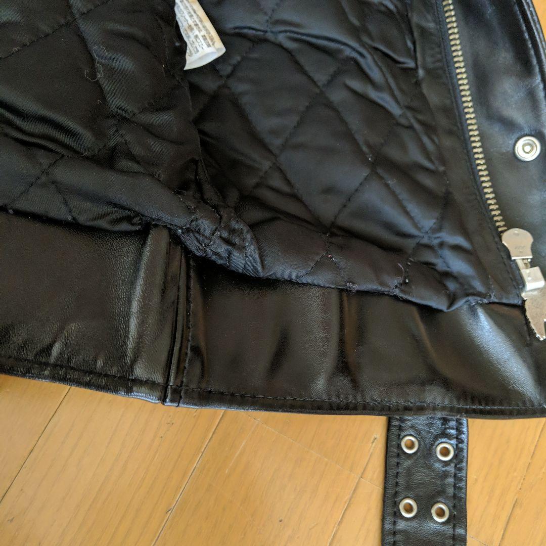 【馬皮★ ホースハイド】 本革 ポリスマンジャケット ハーレーダビッドソン M