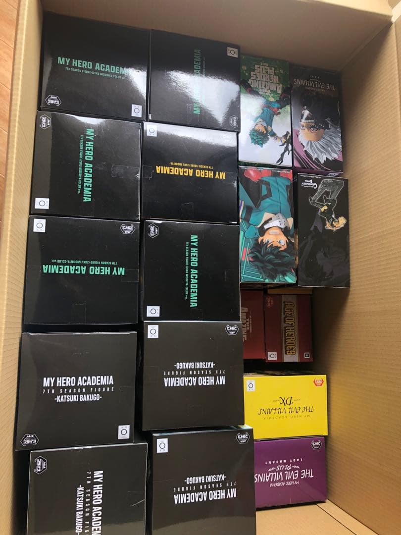 ヒロアカ　フィギュア　デク　爆轟　轟　トガヒミコ　ミルコ　ホークス　59個