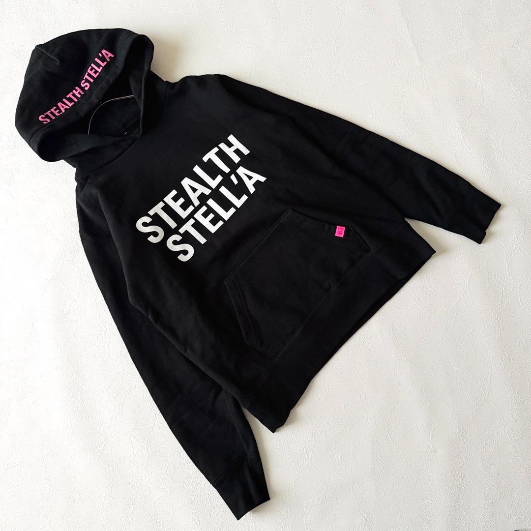 完売品✨STEALTH STELL'A BASIC LOGO HOODIE 0