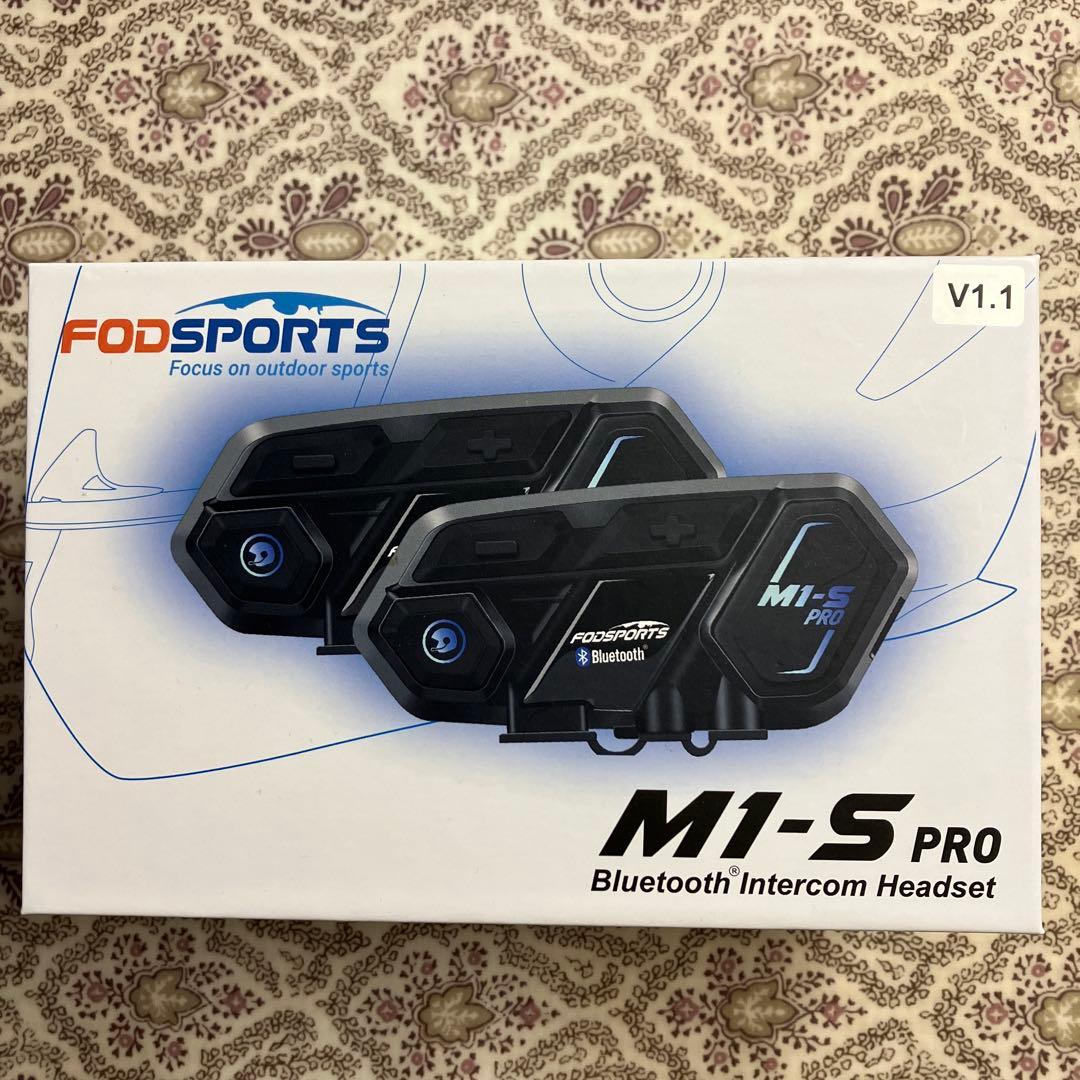 FODSPORTS M1-S PRO Bluetoothインカム 2個セット