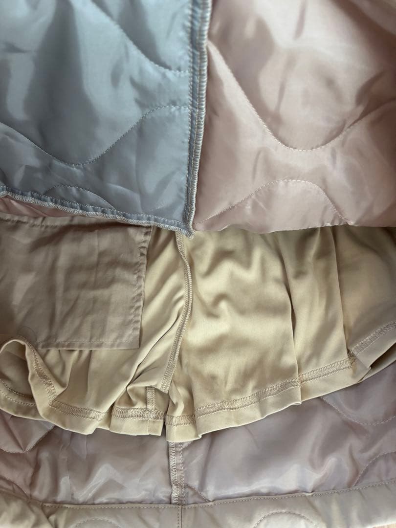 今季新作　中綿キルティングスカート　M