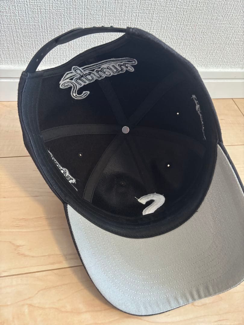 帽子 Supreme World Famous S Logo 6-PanelBlack