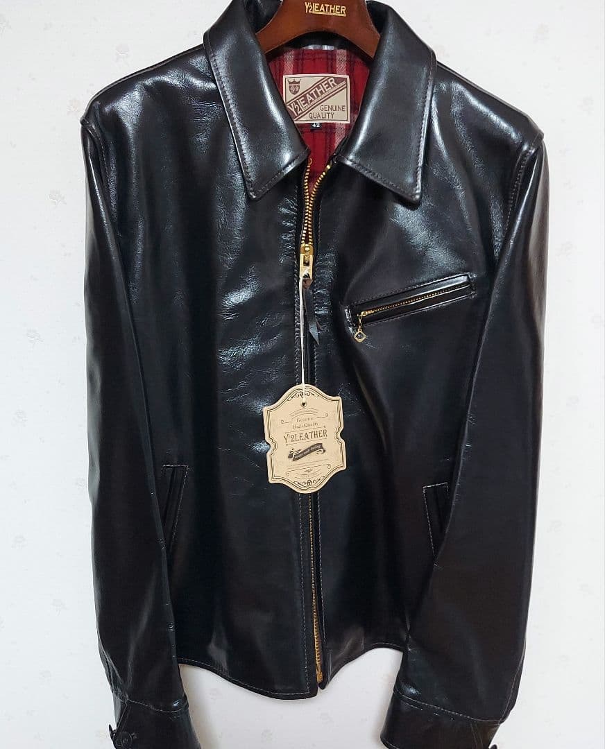 【 Y'2 LEATHER 】新品 ルア別注ホースハイドライダース