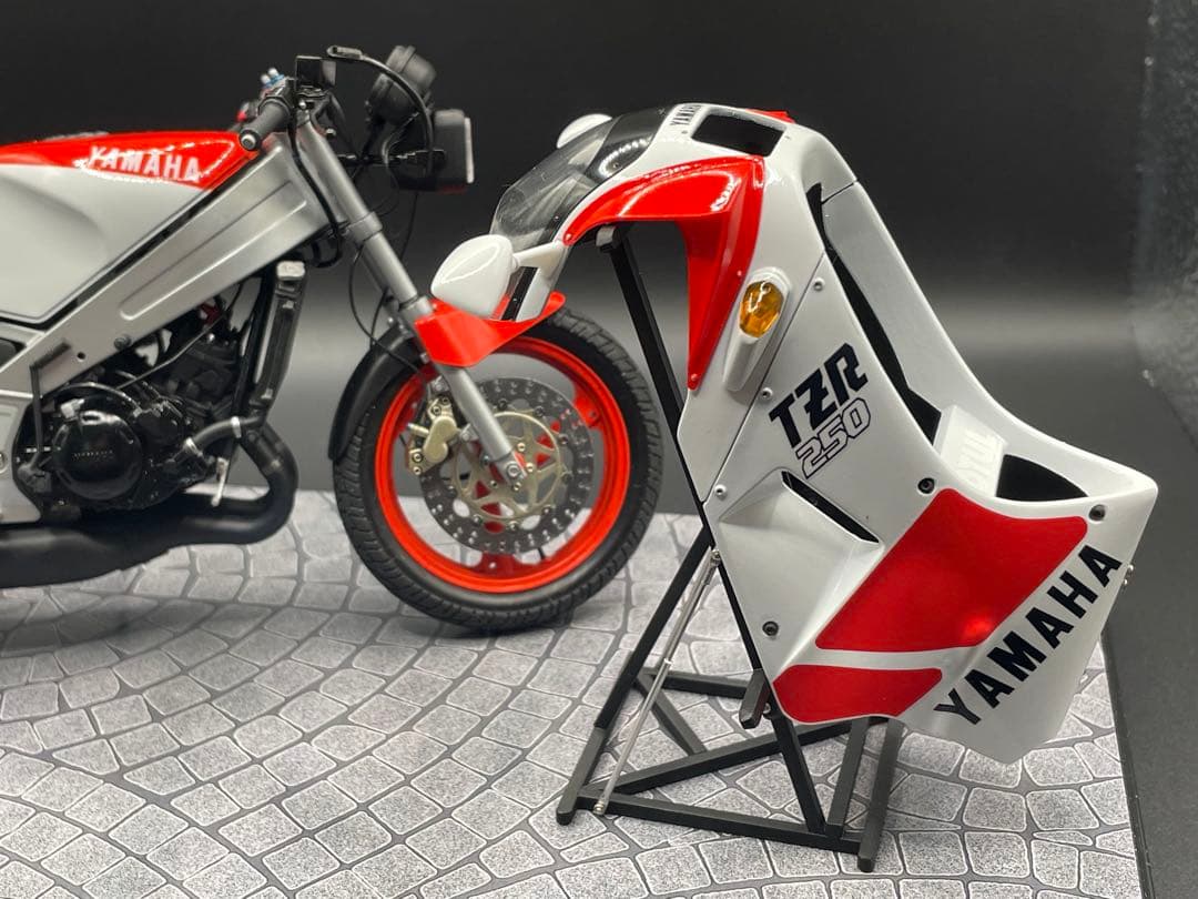 Hasegawa製　Yamaha TZR250 1/12 完成品