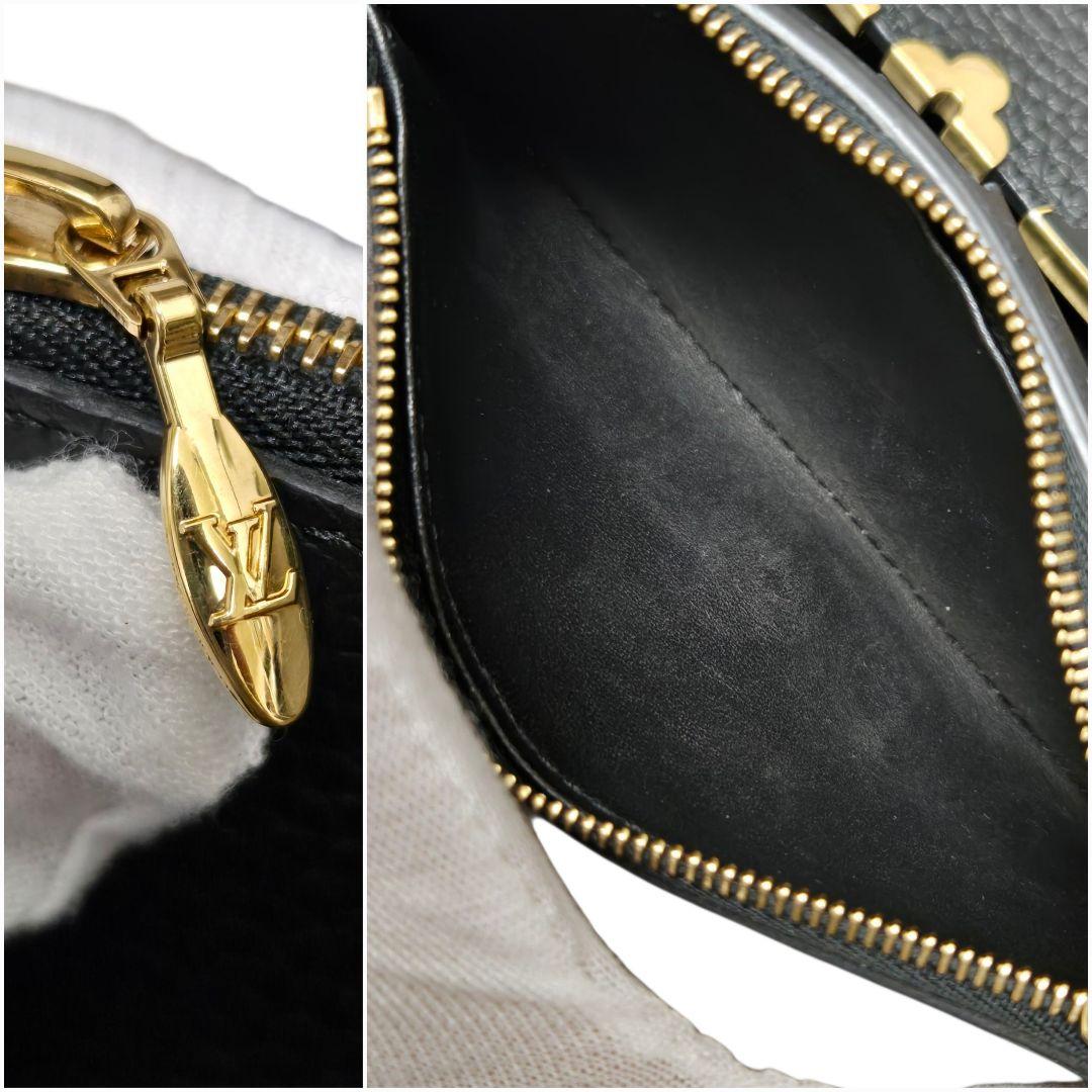 極美品✨ヴィトン トリヨン ポルトフォイユカプシーヌコンパクト ノワール