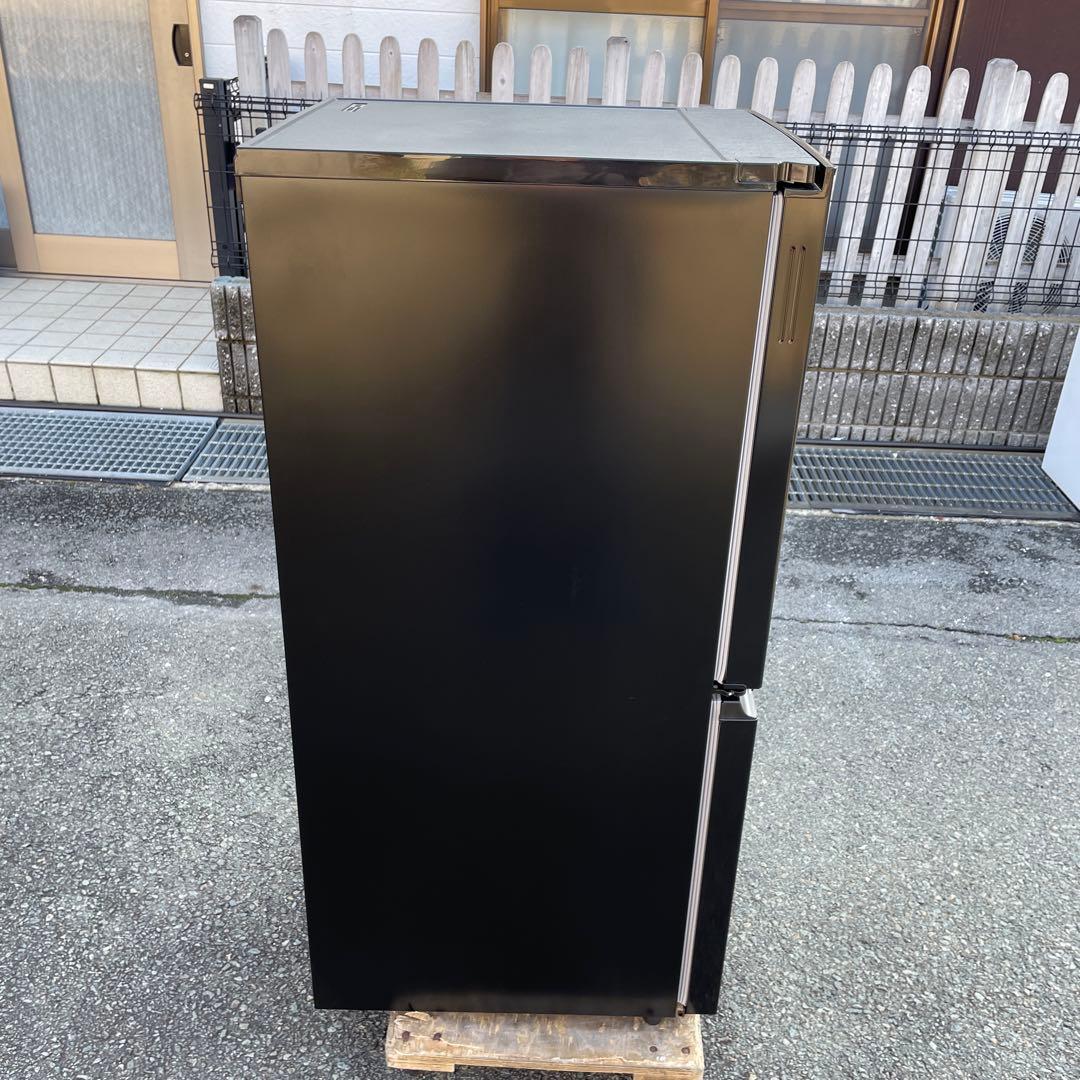 SHARP2023年製152L冷蔵庫 ブラック 極上品 送料/設置無料