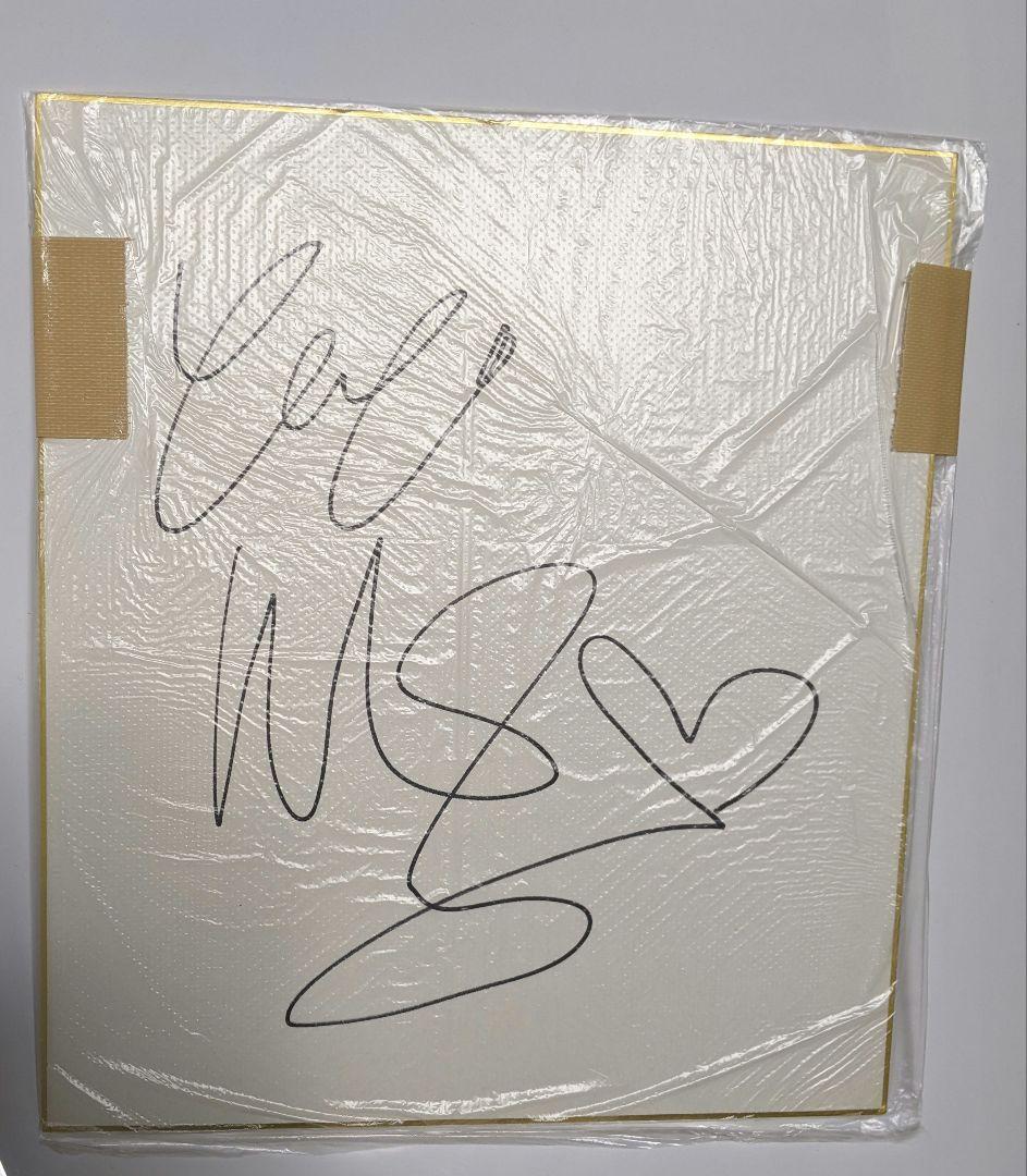 ●希少…リア・ディゾン…Leah Donna Dizon…直筆サイン入り色紙