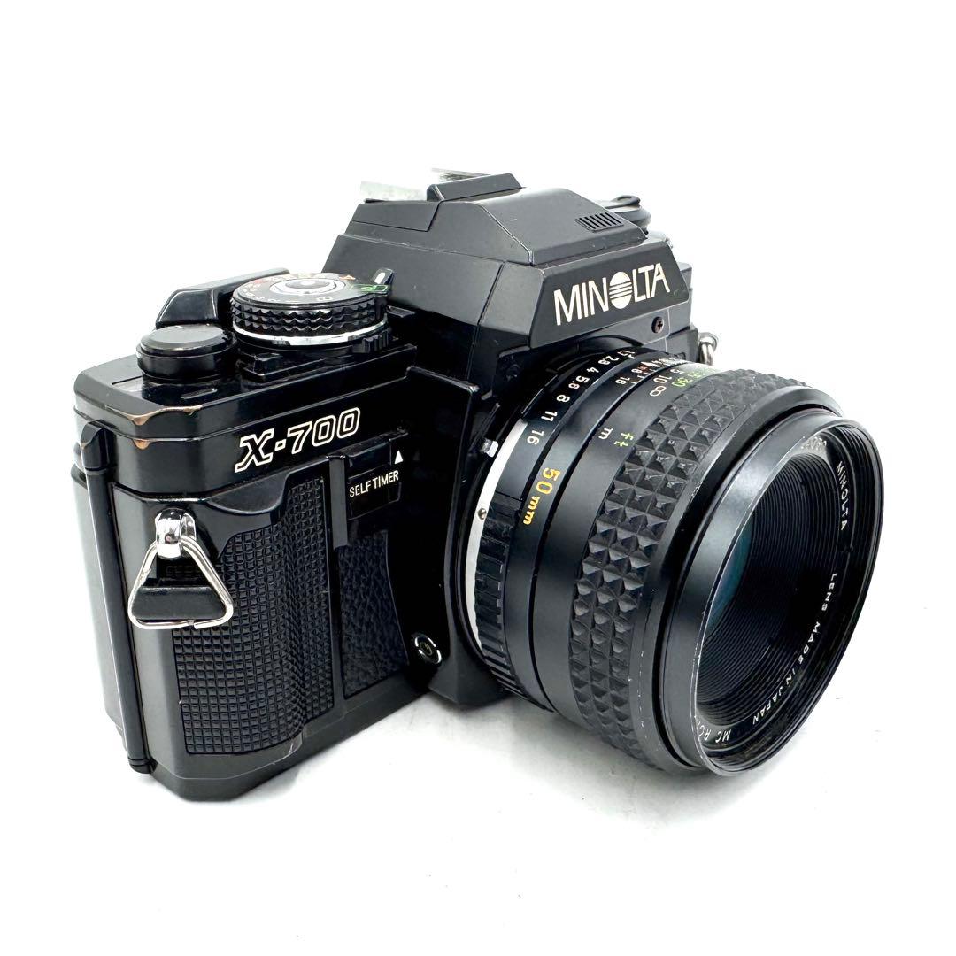 完動品 MINOLTA ミノルタ X-700 銘玉50mm F1.7 レンズ付