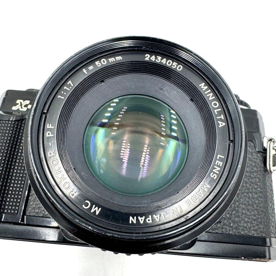 完動品 MINOLTA ミノルタ X-700 銘玉50mm F1.7 レンズ付