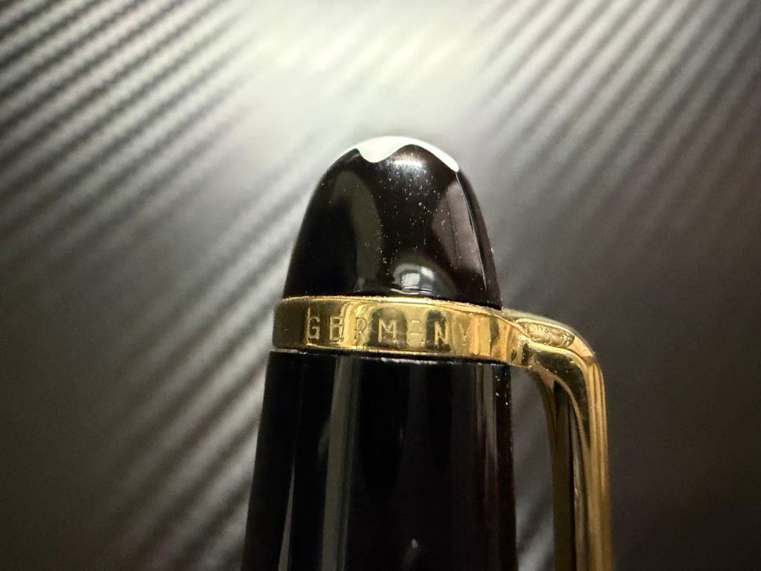 モンブラン マイスターシュテュック 144 ブラック 中白 M 中字 万年筆