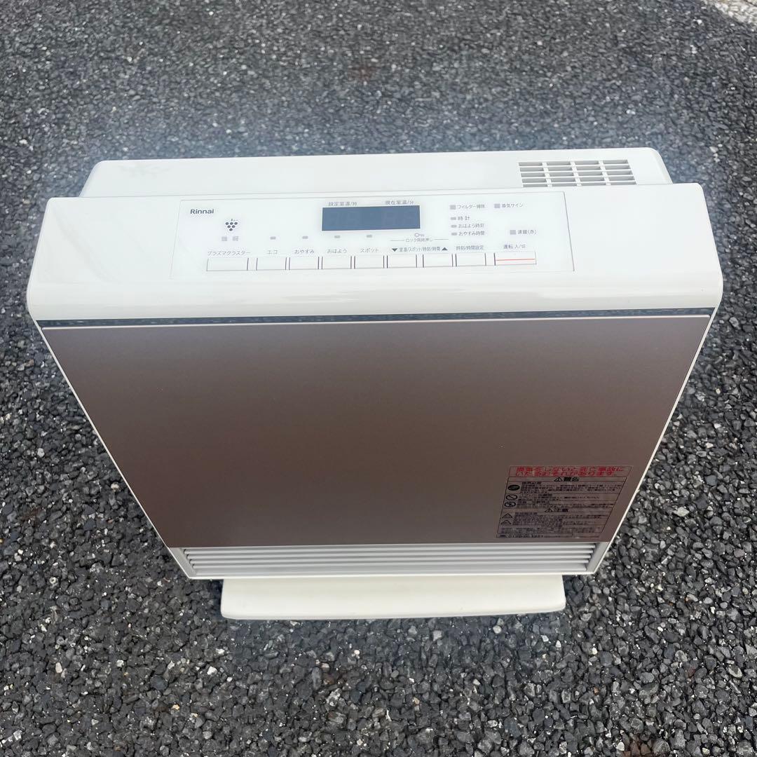 ● 良品 リンナイ ガスファンヒーター　ピンク都市ガス RC-W4401NP