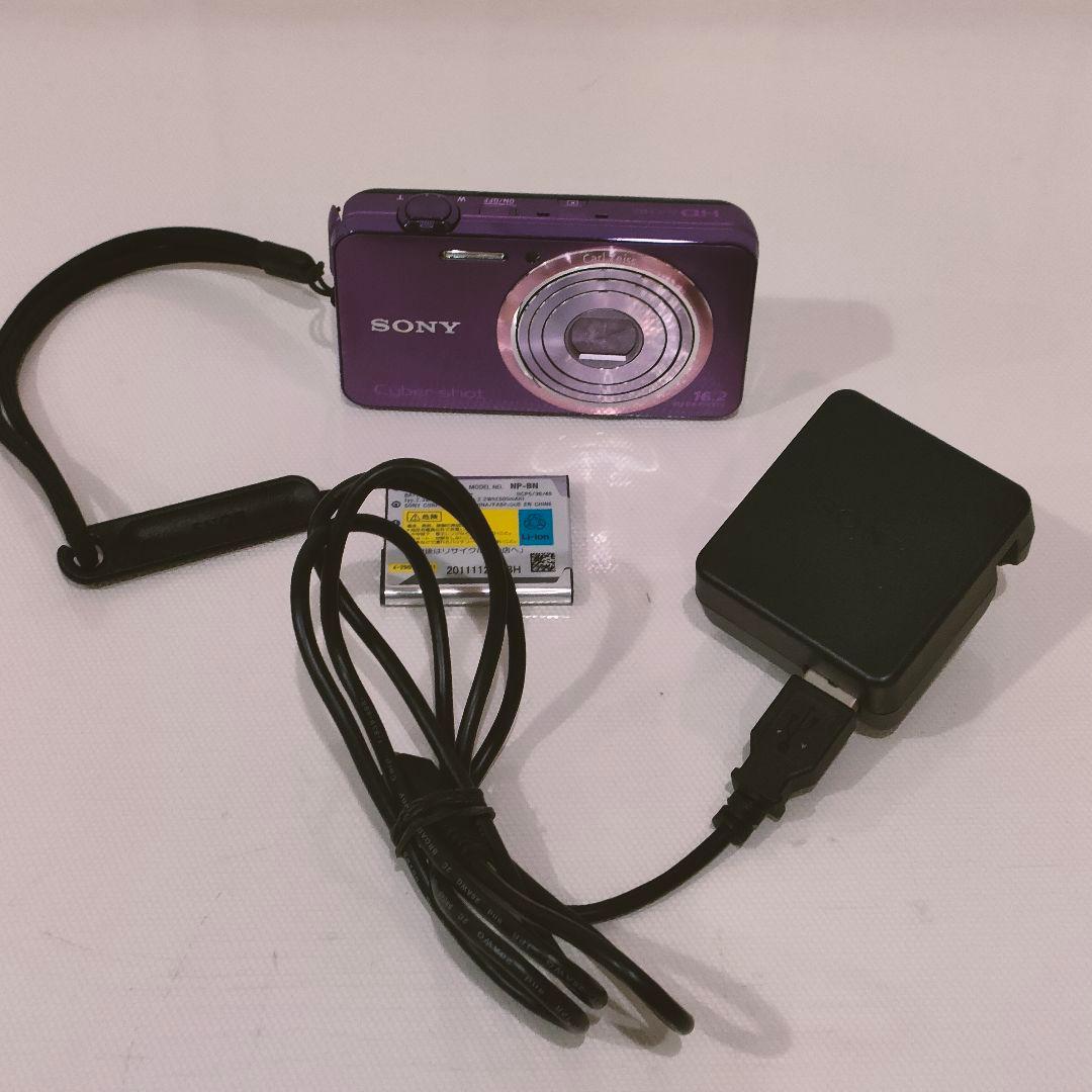 【送料無料・中古品】SONY Cyber-shot DSC-WX70 パープル
