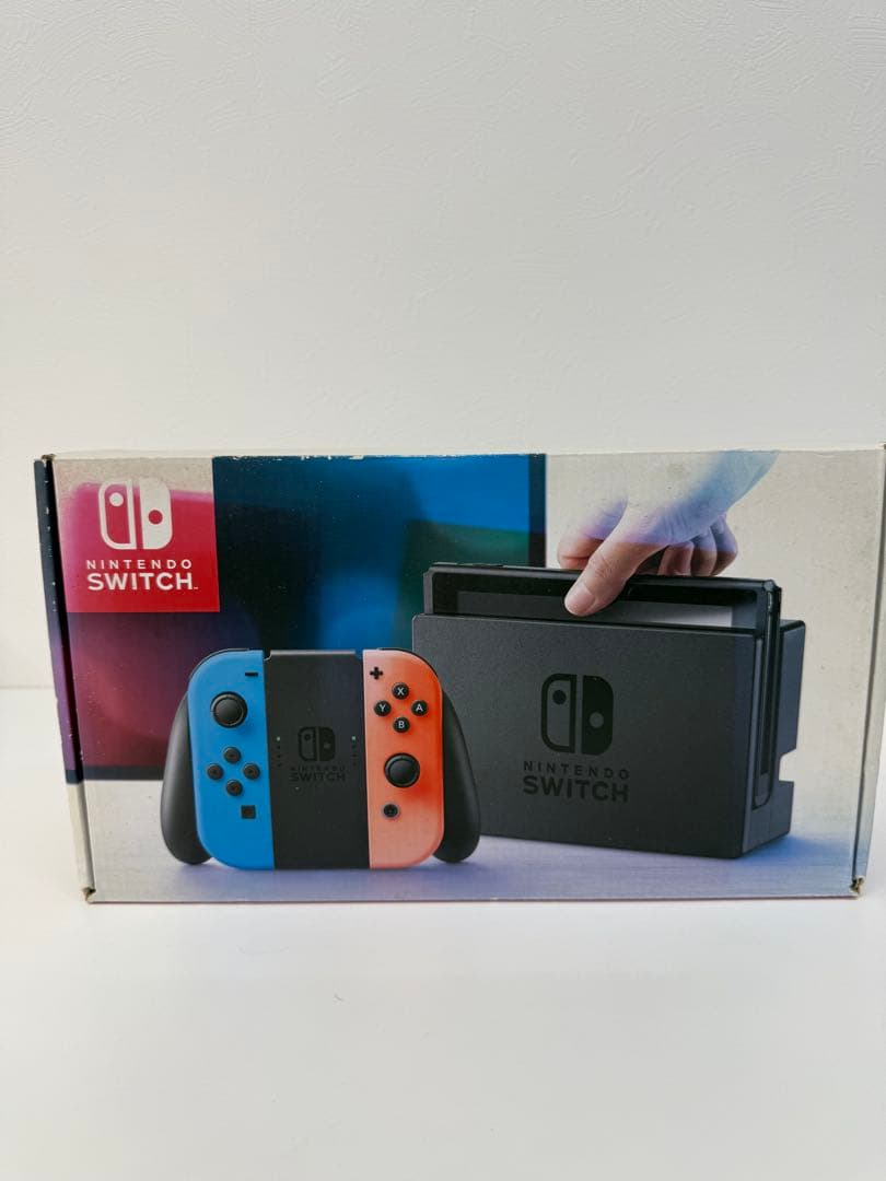 Nintendo Switch 本体 青/オレンジ ジョイコン付き