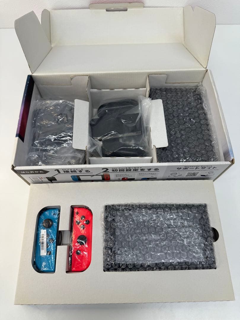 Nintendo Switch 本体 青/オレンジ ジョイコン付き