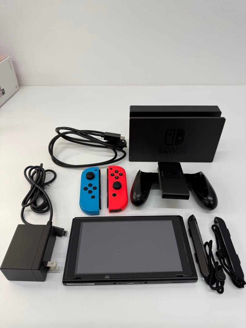 Nintendo Switch 本体 青/オレンジ ジョイコン付き