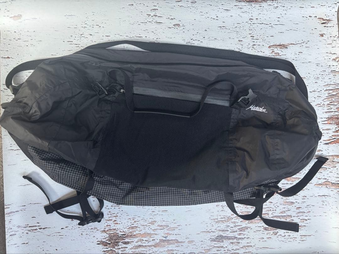 Matador Packable ダッフルバッグ ブラック マタドール