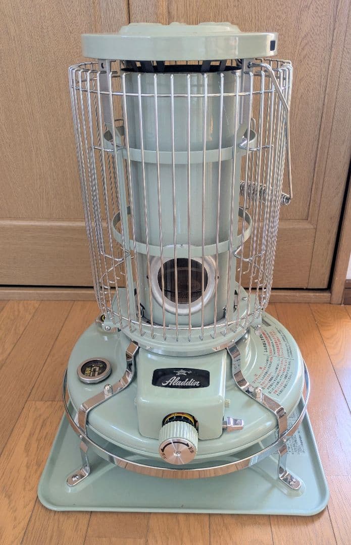 Aladdin ミントグリーン 石油ストーブ