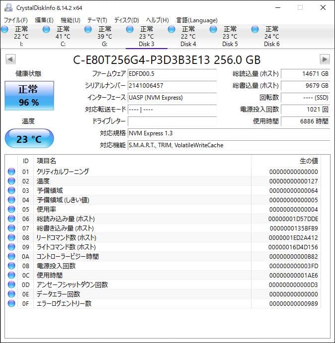 PHISON NVMe 256GB M.2 SSD 4枚セット【1220TO1】