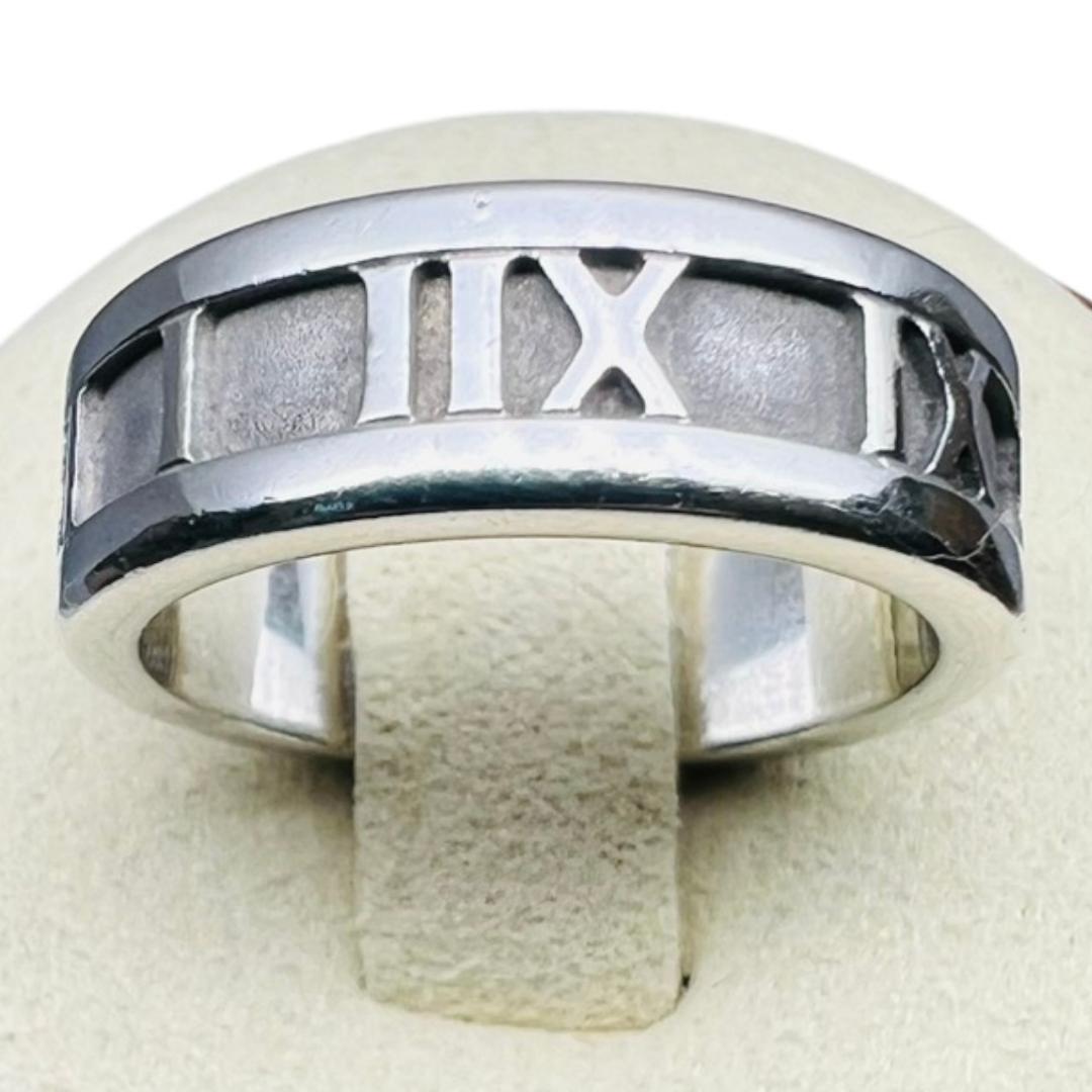 【極美品】TIFFANY アトラス リング 指輪 10号 925 シルバー