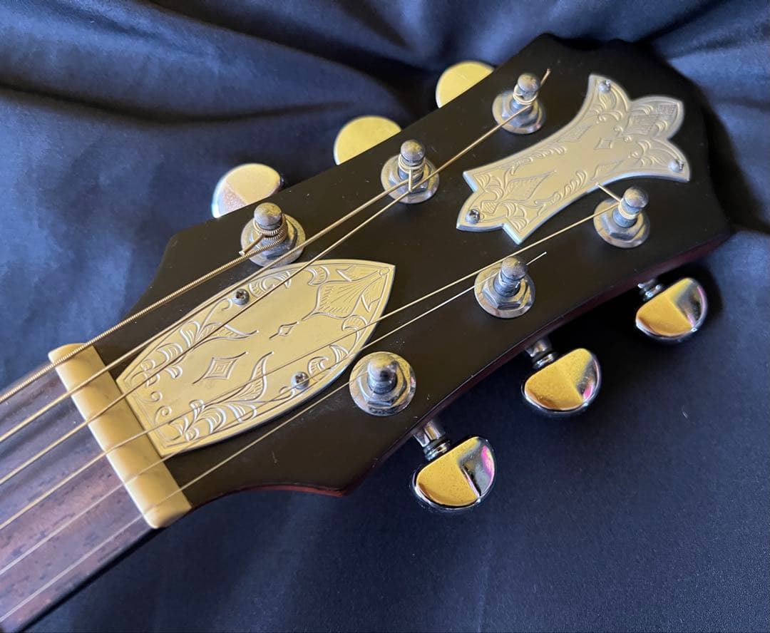 激レアZEPHYR ZAC-60アコースティックギターほぼ未使用ケース付き