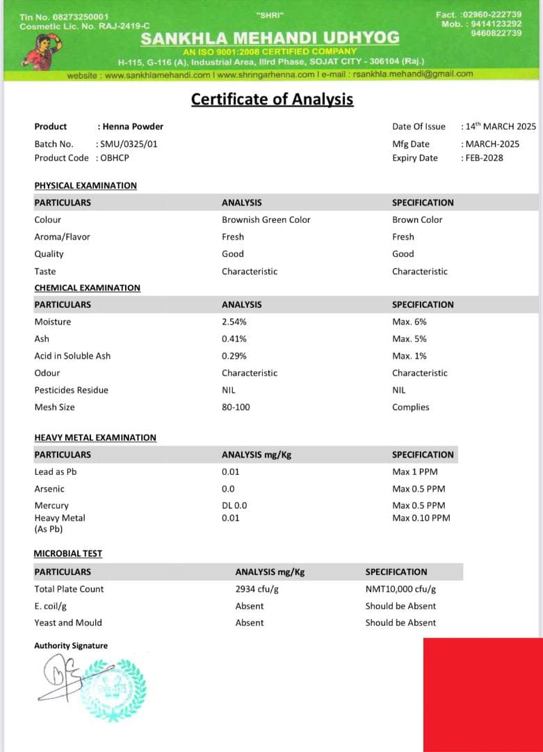 【みり】ヘナセット