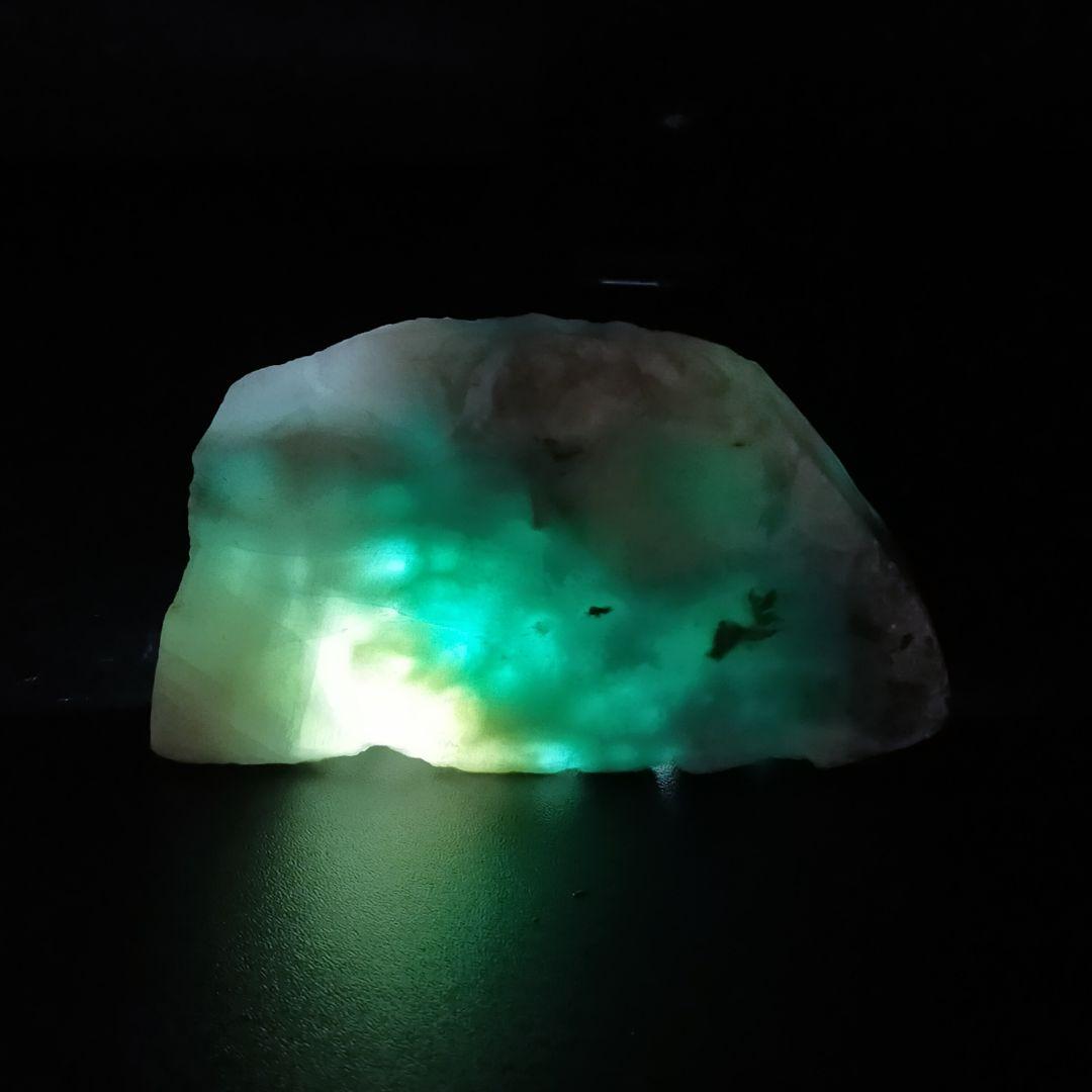 ラリマー原石のスライス②