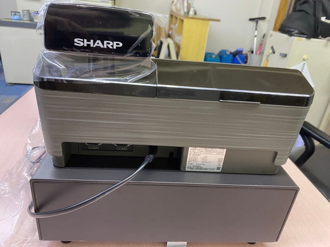 ほぼ新品 SHARP XE-A417-B ブラック レジスター