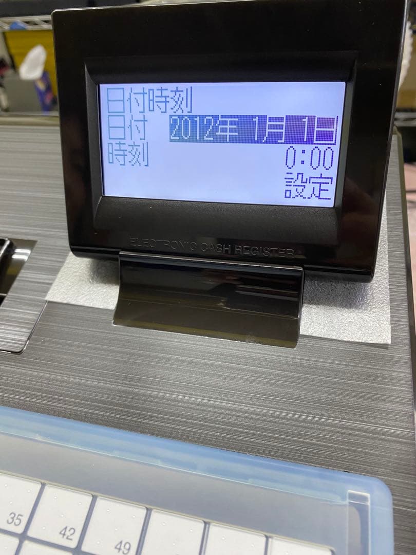 ほぼ新品 SHARP XE-A417-B ブラック レジスター